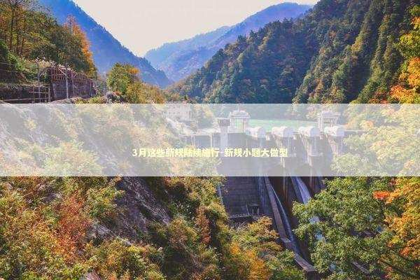3月这些新规陆续施行-新规小题大做型