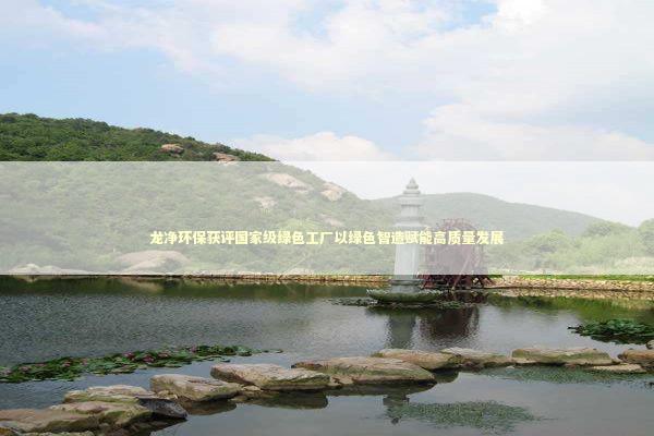 龙净环保获评国家级绿色工厂以绿色智造赋能高质量发展