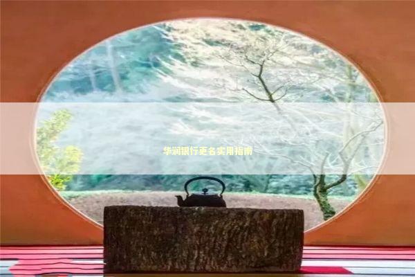 华润银行更名实用指南