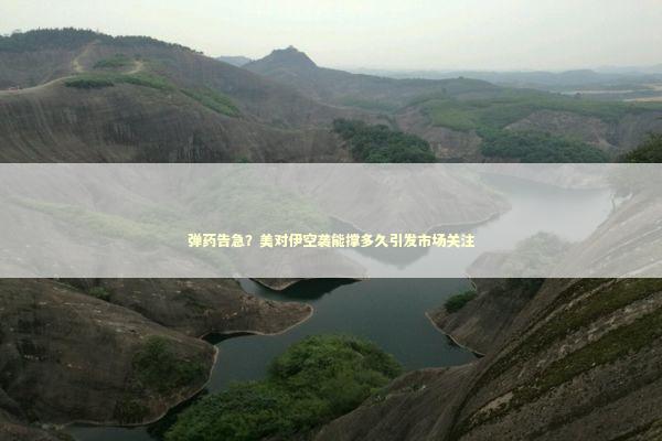 弹药告急？美对伊空袭能撑多久引发市场关注