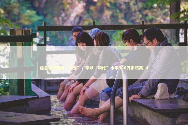 信息未更新闹“乌龙”，李斌“躺枪”小米500万索赔案_4