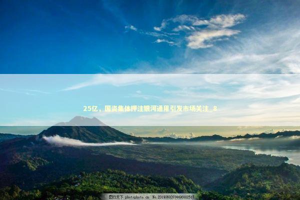 25亿，国资集体押注银河通用引发市场关注_8