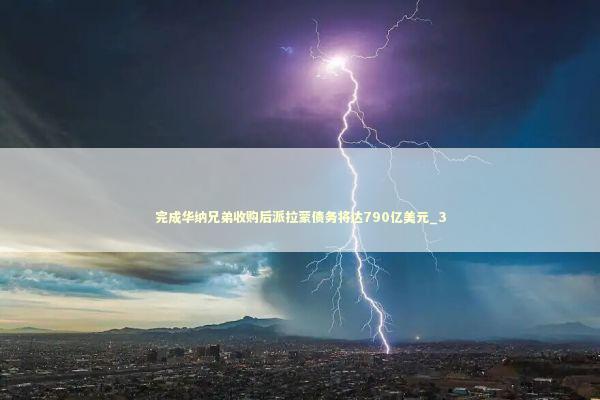 完成华纳兄弟收购后派拉蒙债务将达790亿美元_3