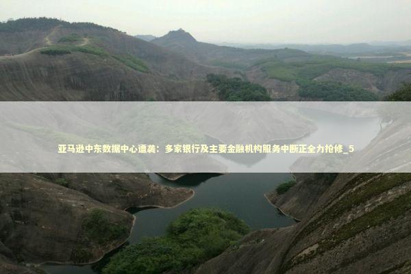 亚马逊中东数据中心遭袭：多家银行及主要金融机构服务中断正全力抢修_5