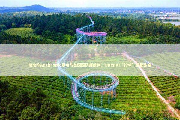 消息称Anthropic重启与美国国防部谈判，OpenAI“抢单”局面生变